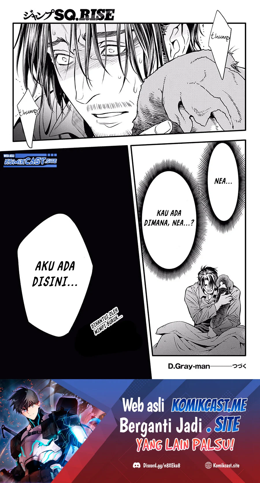 D Gray Man Bab 233 halaman 37