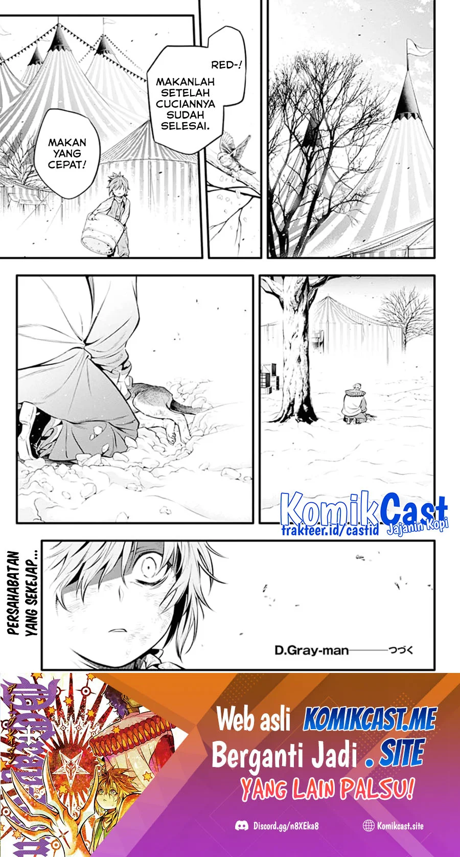 D Gray Man Bab 235 halaman 41