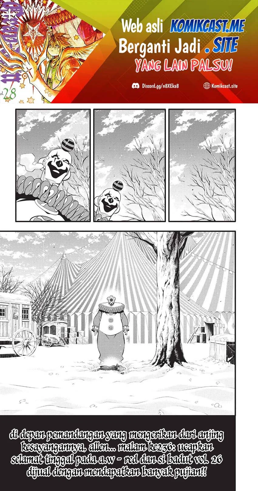 D Gray Man Bab 236 halaman 2