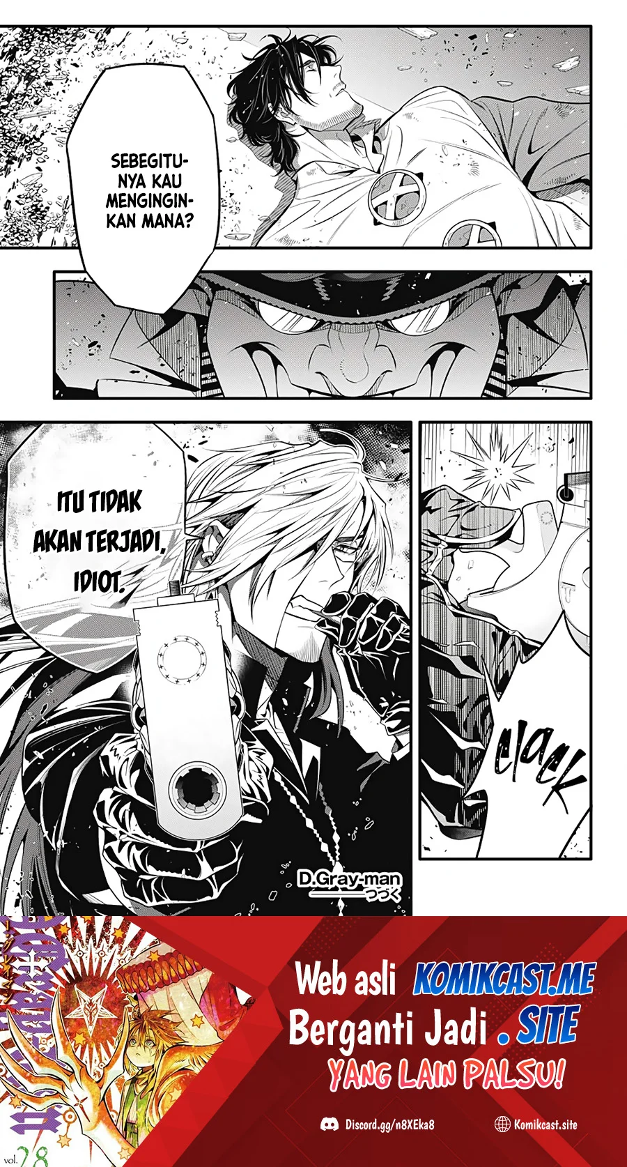 D Gray Man chapter 243 halaman 32