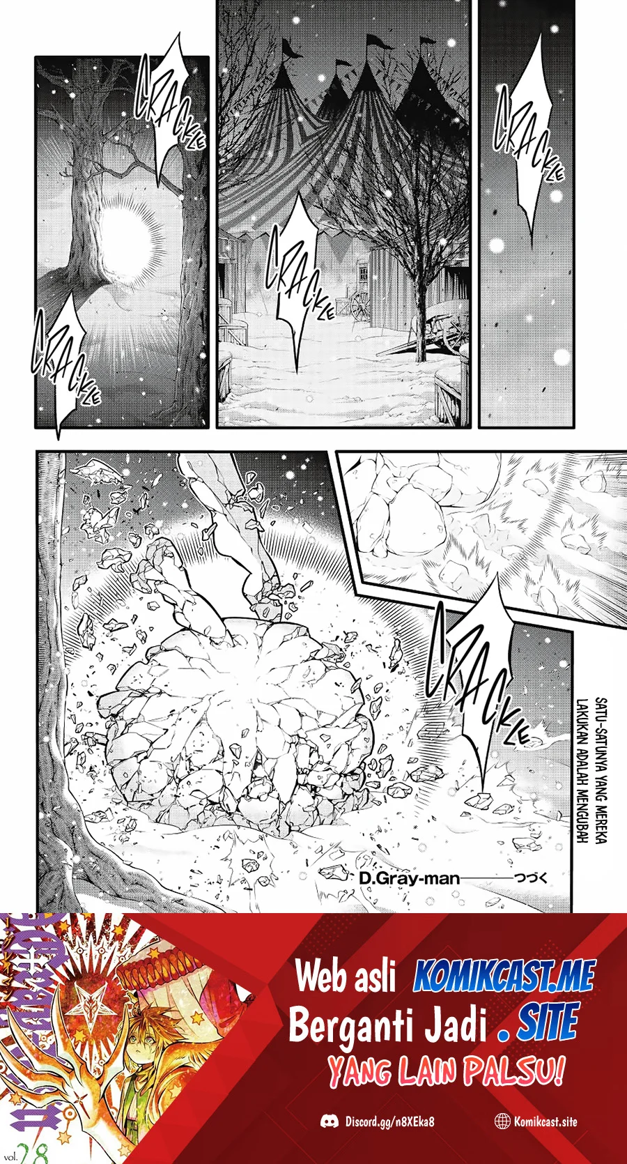 D Gray Man Bab 244 halaman 18