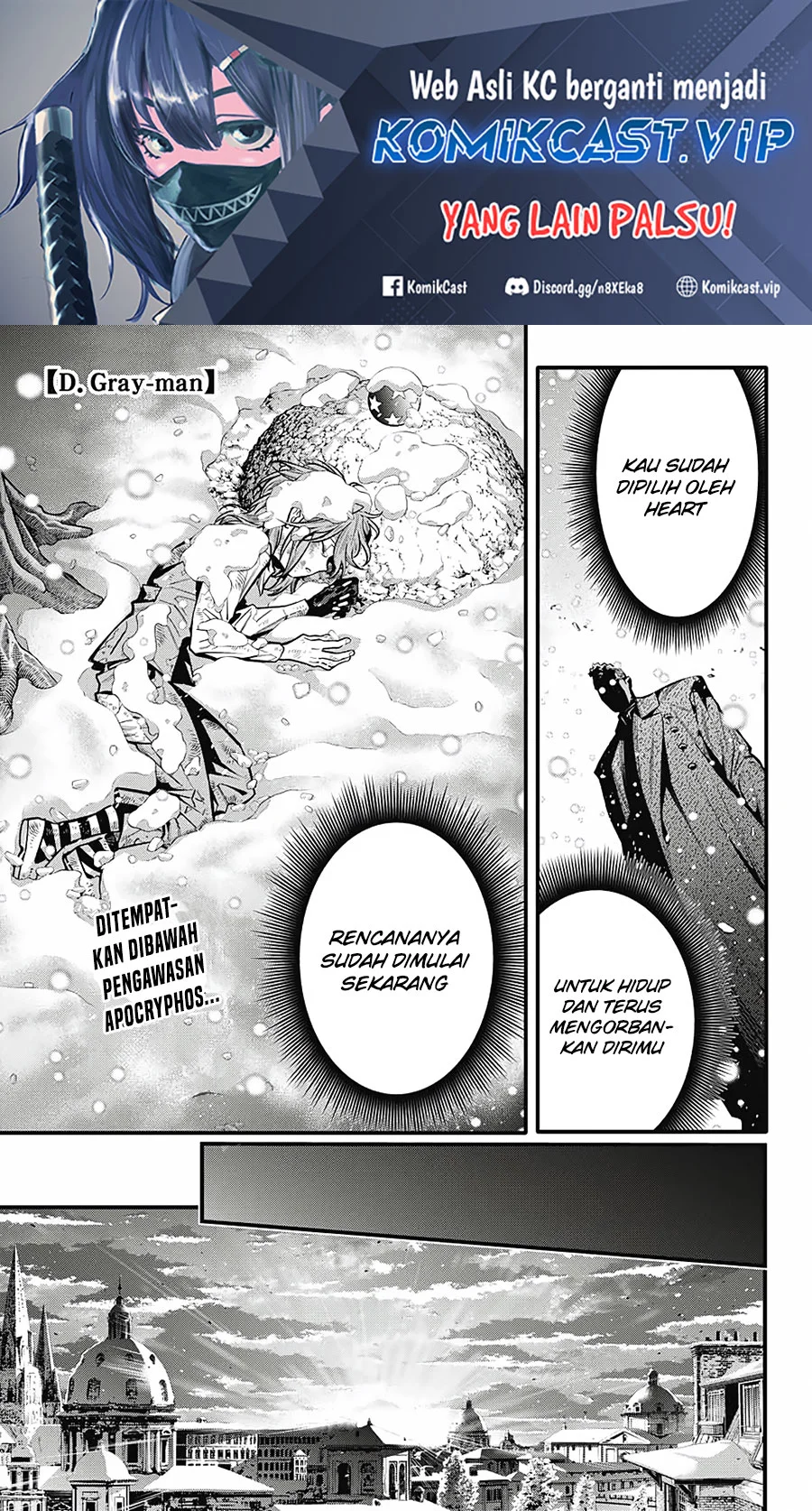 D Gray Man Bab 246 halaman 4