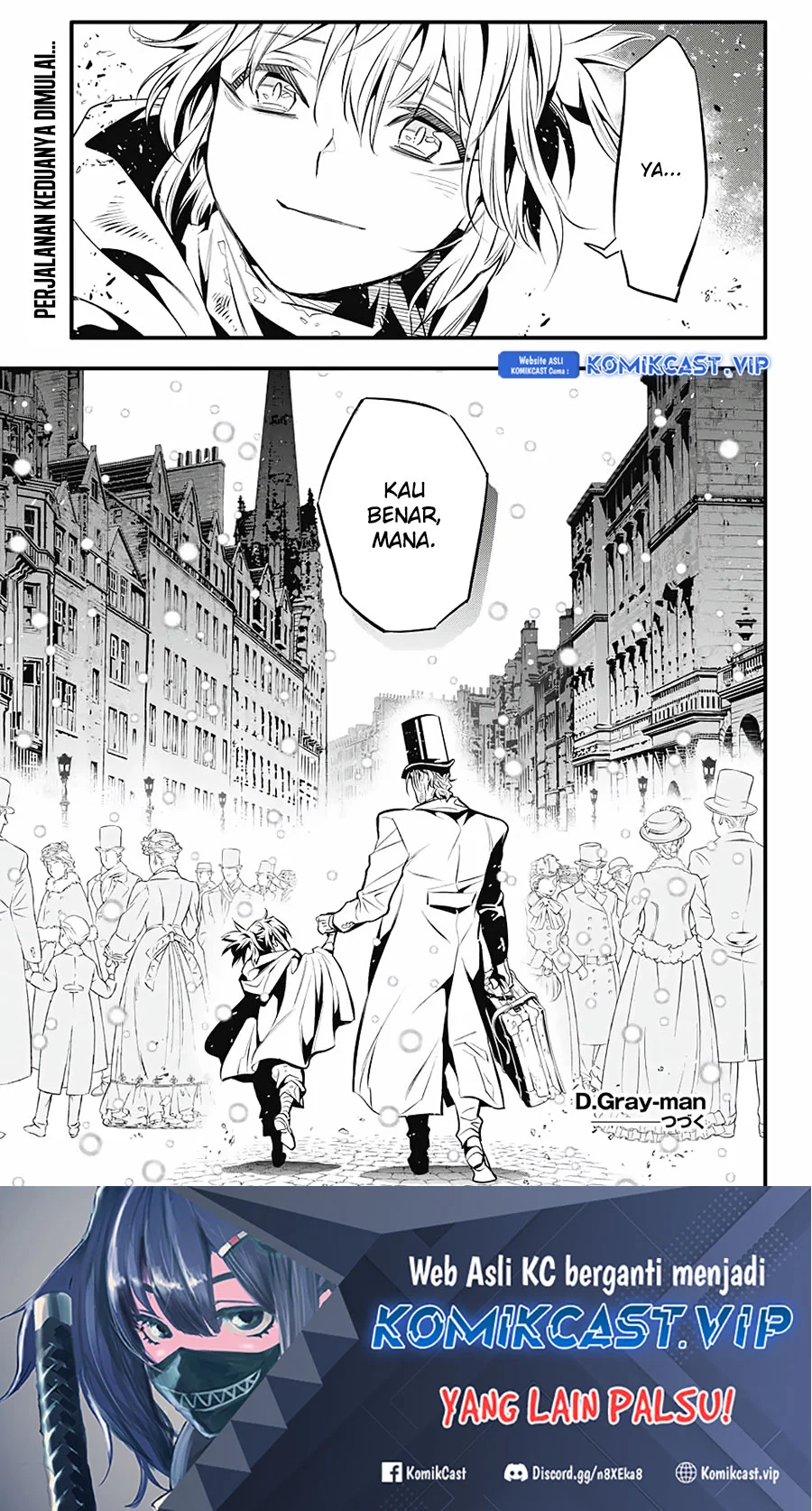 D Gray Man Bab 246 halaman 26