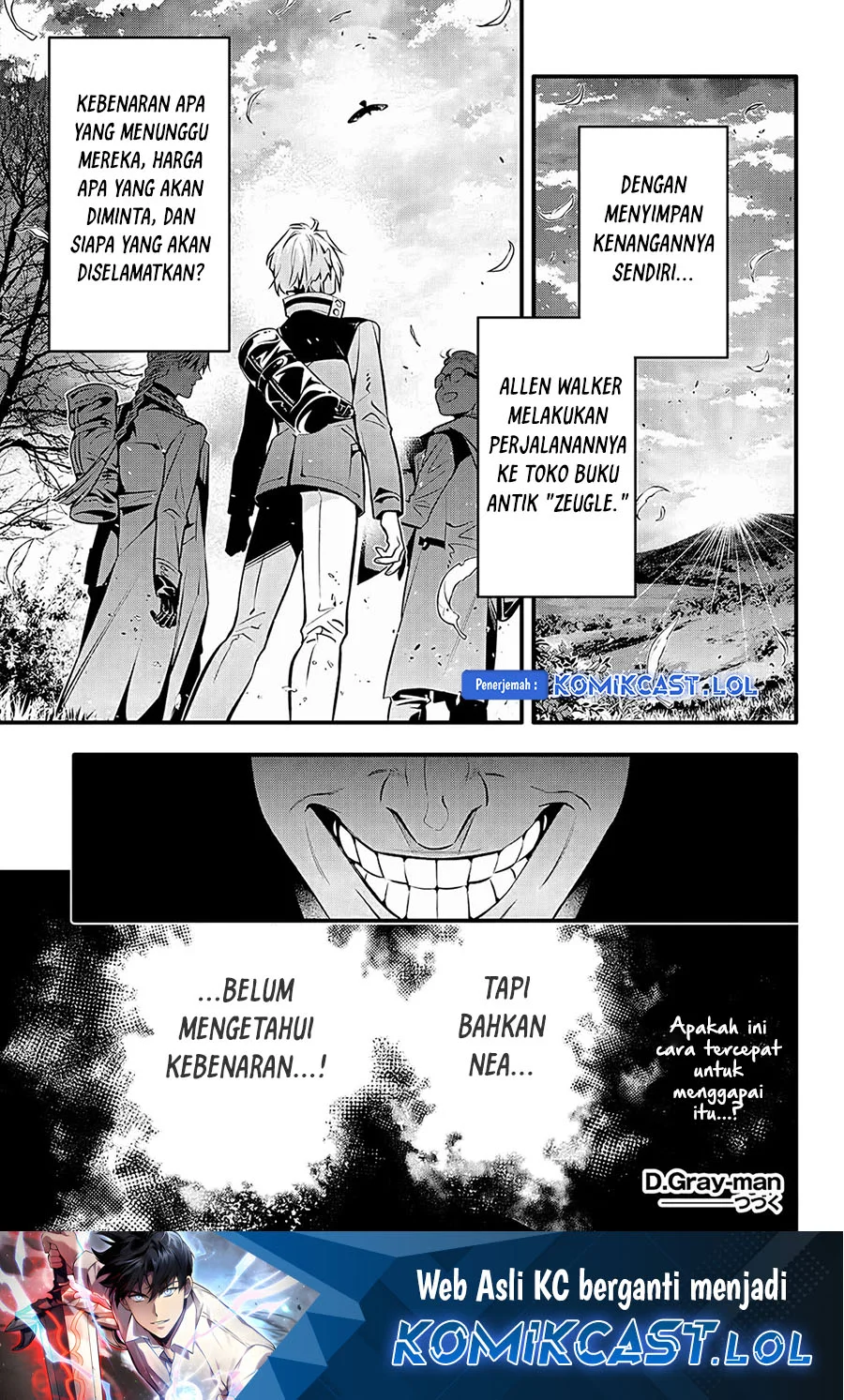 D Gray Man Bab 249 halaman 28