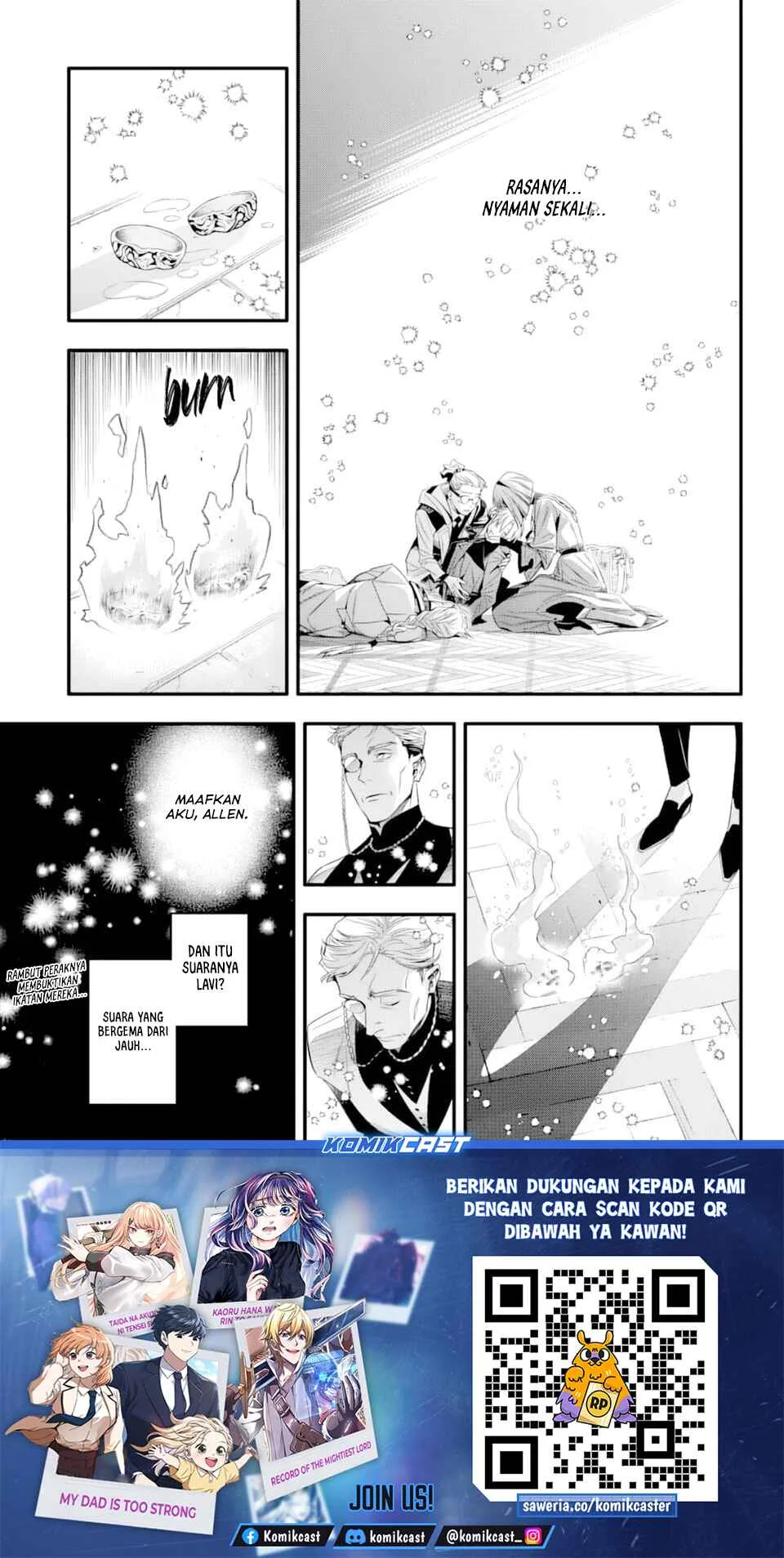 D Gray Man Bab 255 halaman 17