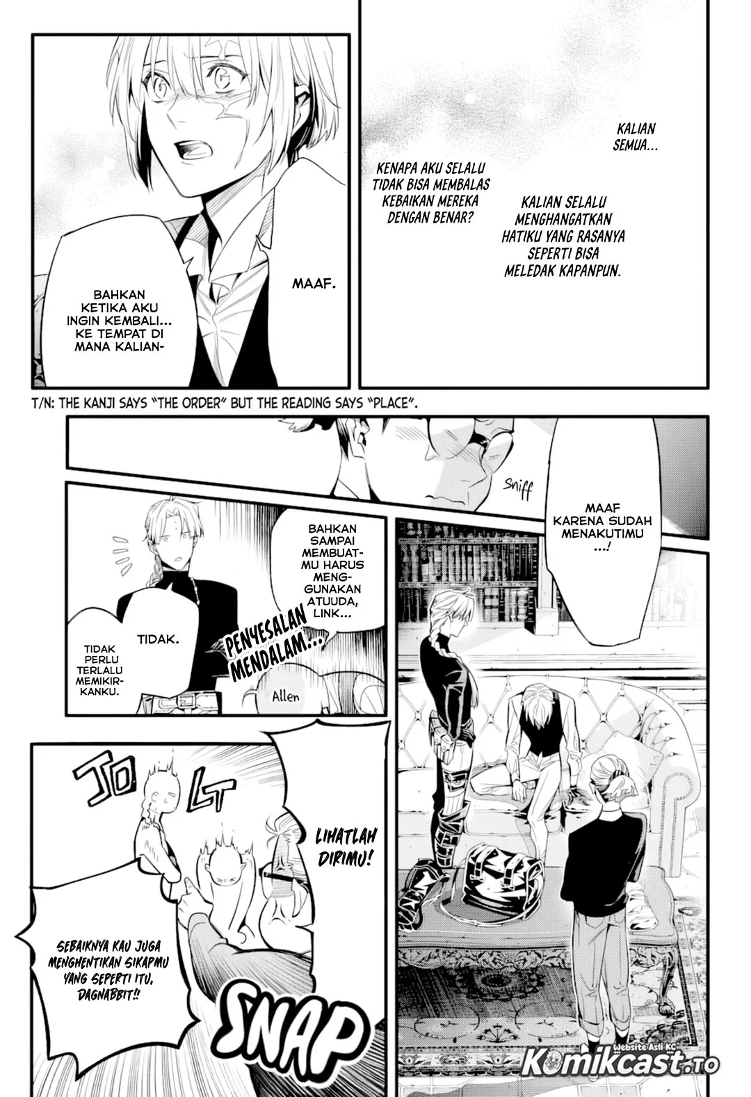 D Gray Man Bab 256 halaman 11
