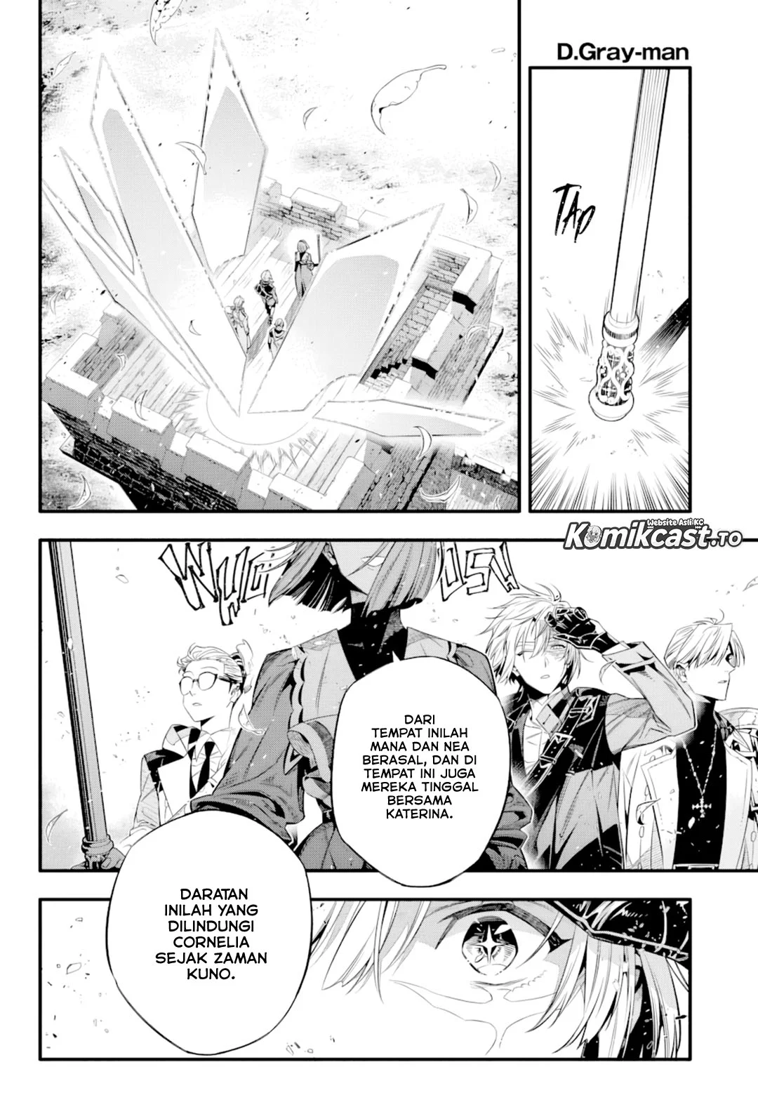 D Gray Man Bab 256 halaman 16