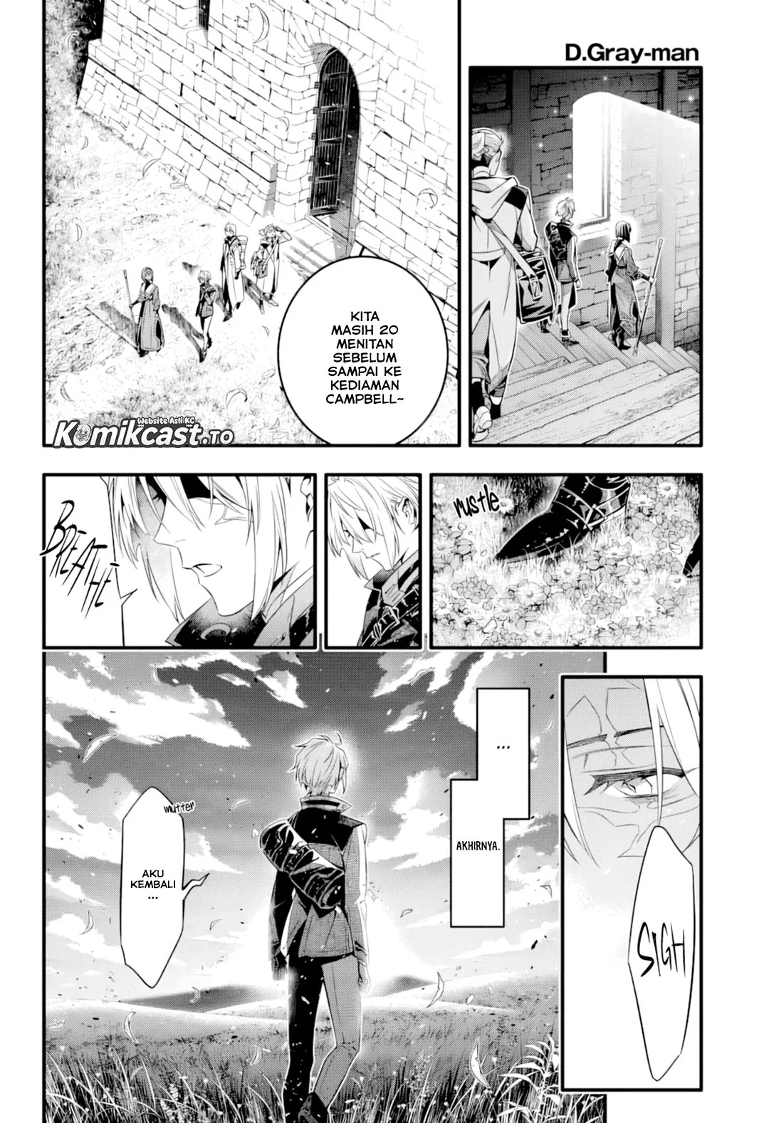 D Gray Man Bab 256 halaman 19