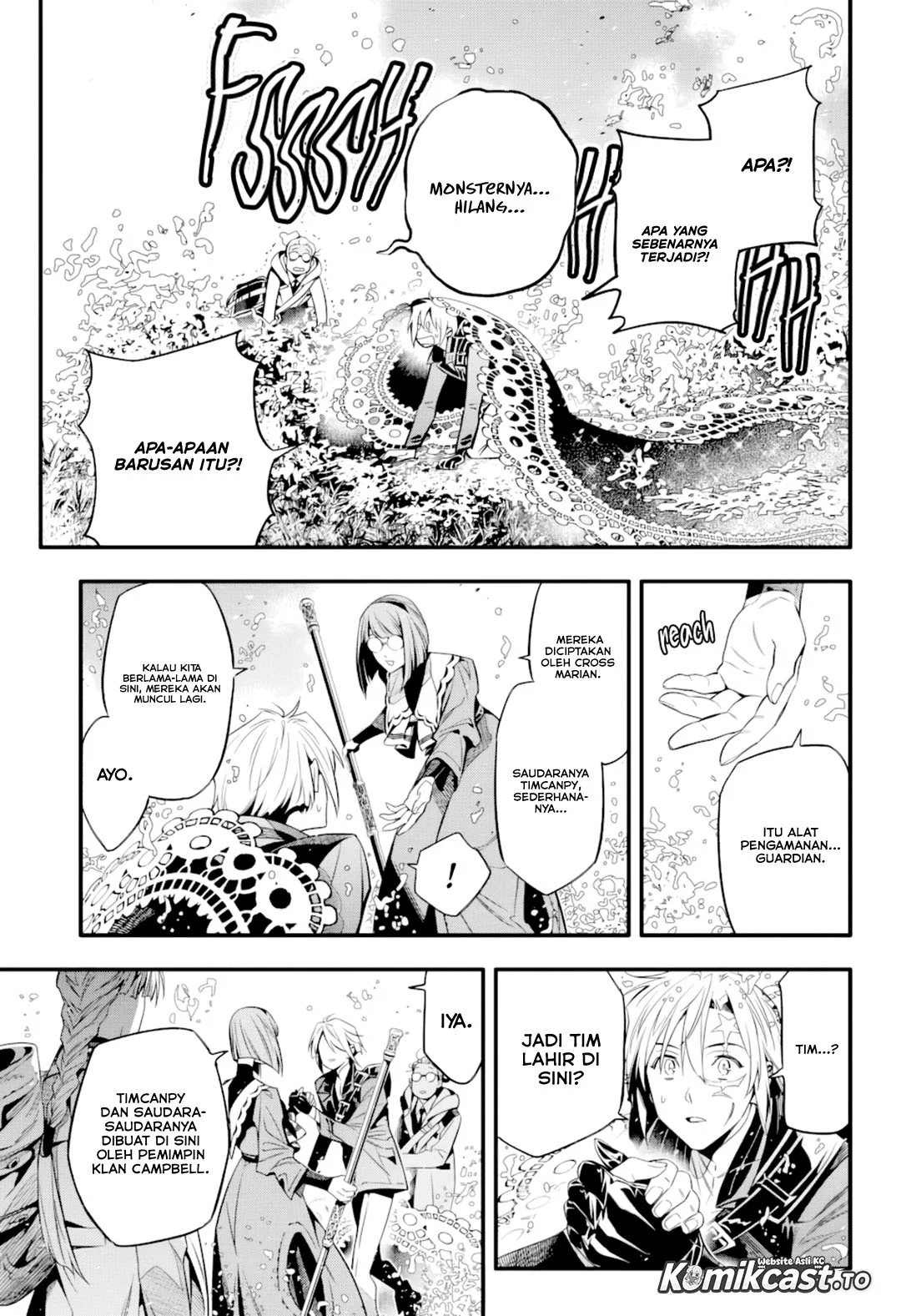 D Gray Man Bab 256 halaman 28