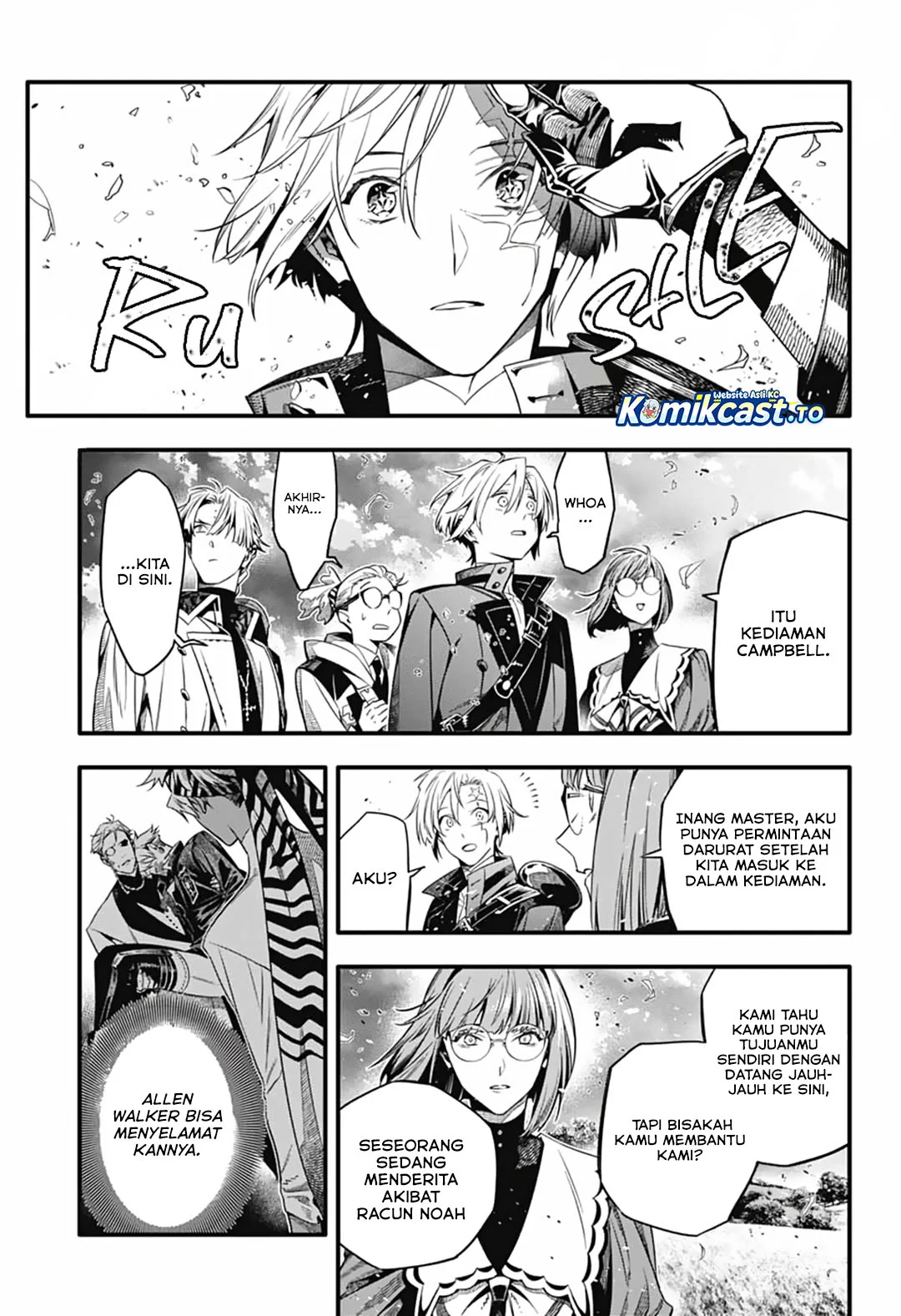 D Gray Man Bab 257 halaman 24