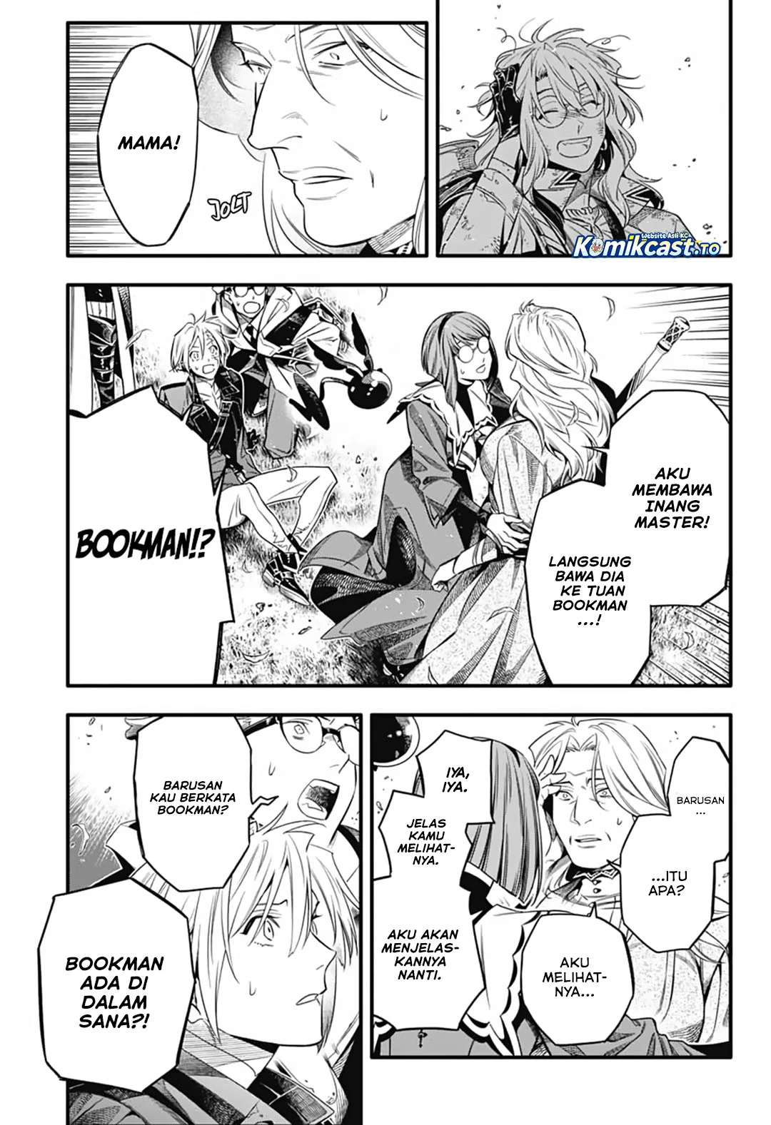 D Gray Man Bab 257 halaman 28