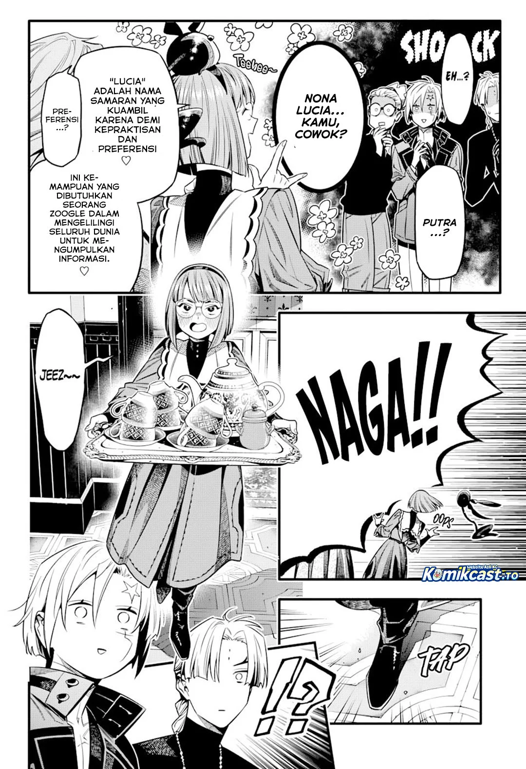 D Gray Man Bab 258 halaman 9