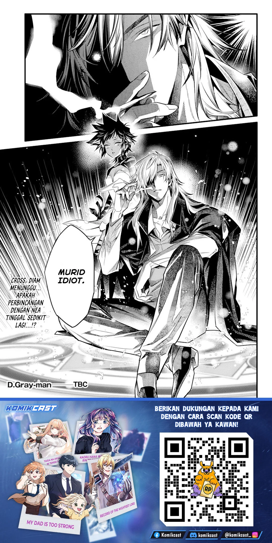 D Gray Man Bab 258 halaman 22