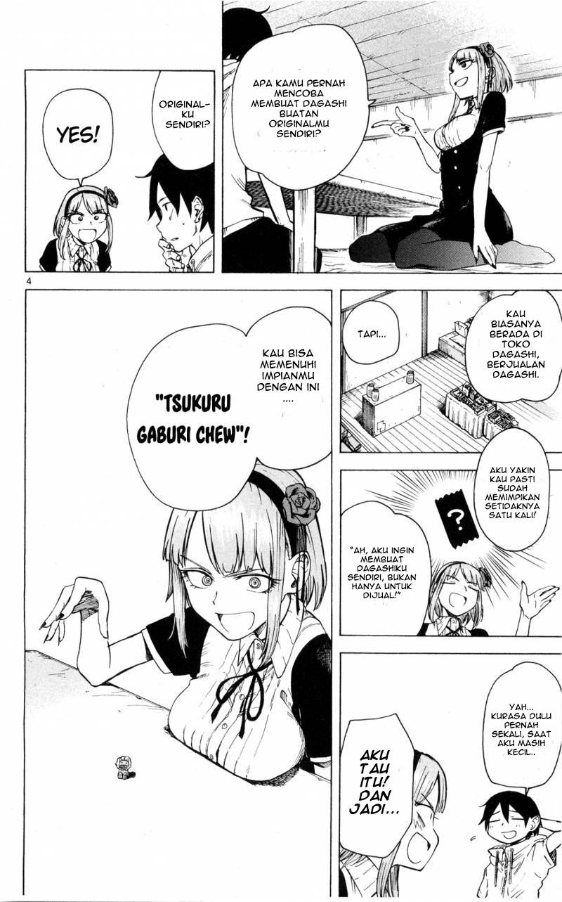 Dagashi Kashi chapter 44 halaman 4