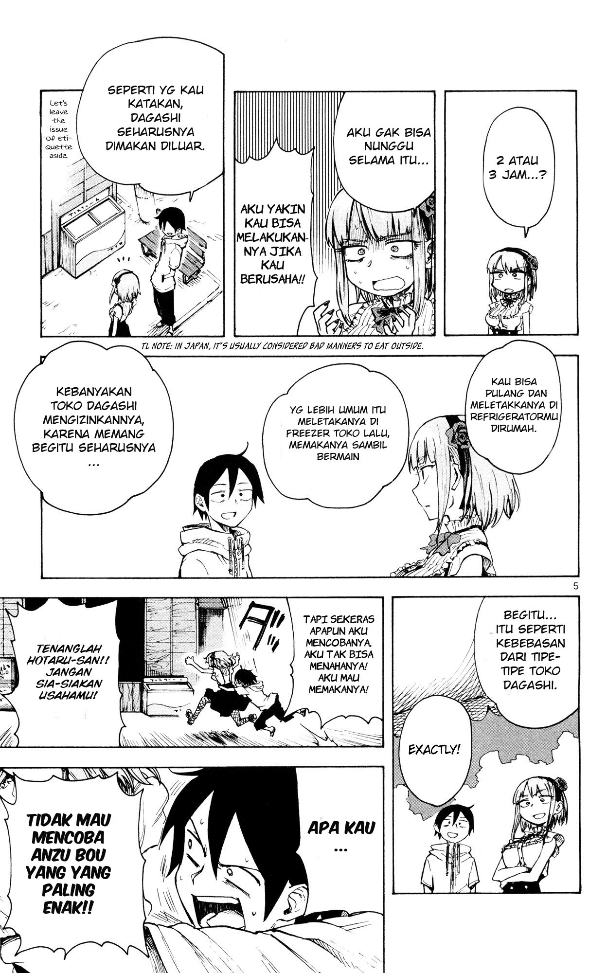 Dagashi Kashi chapter 47 halaman 6