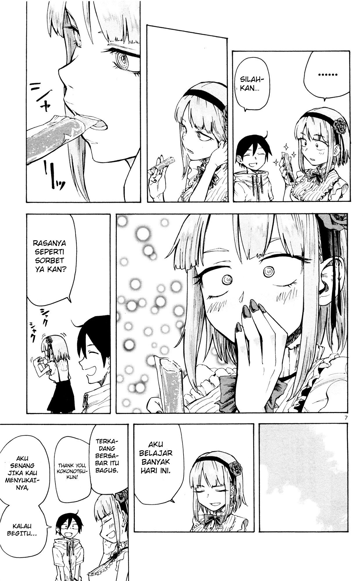 Dagashi Kashi chapter 47 halaman 8