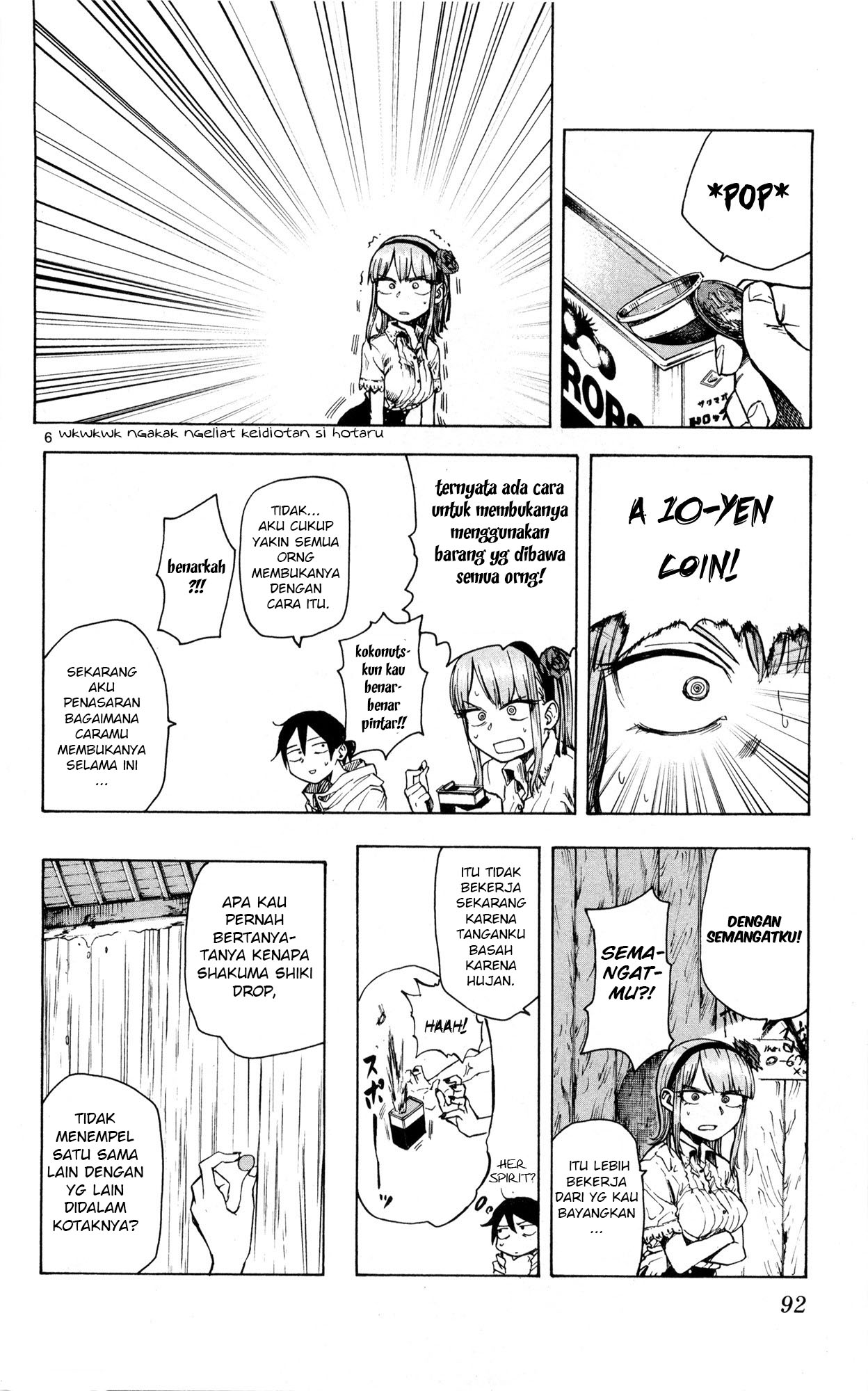Dagashi Kashi Bab 49 halaman 6