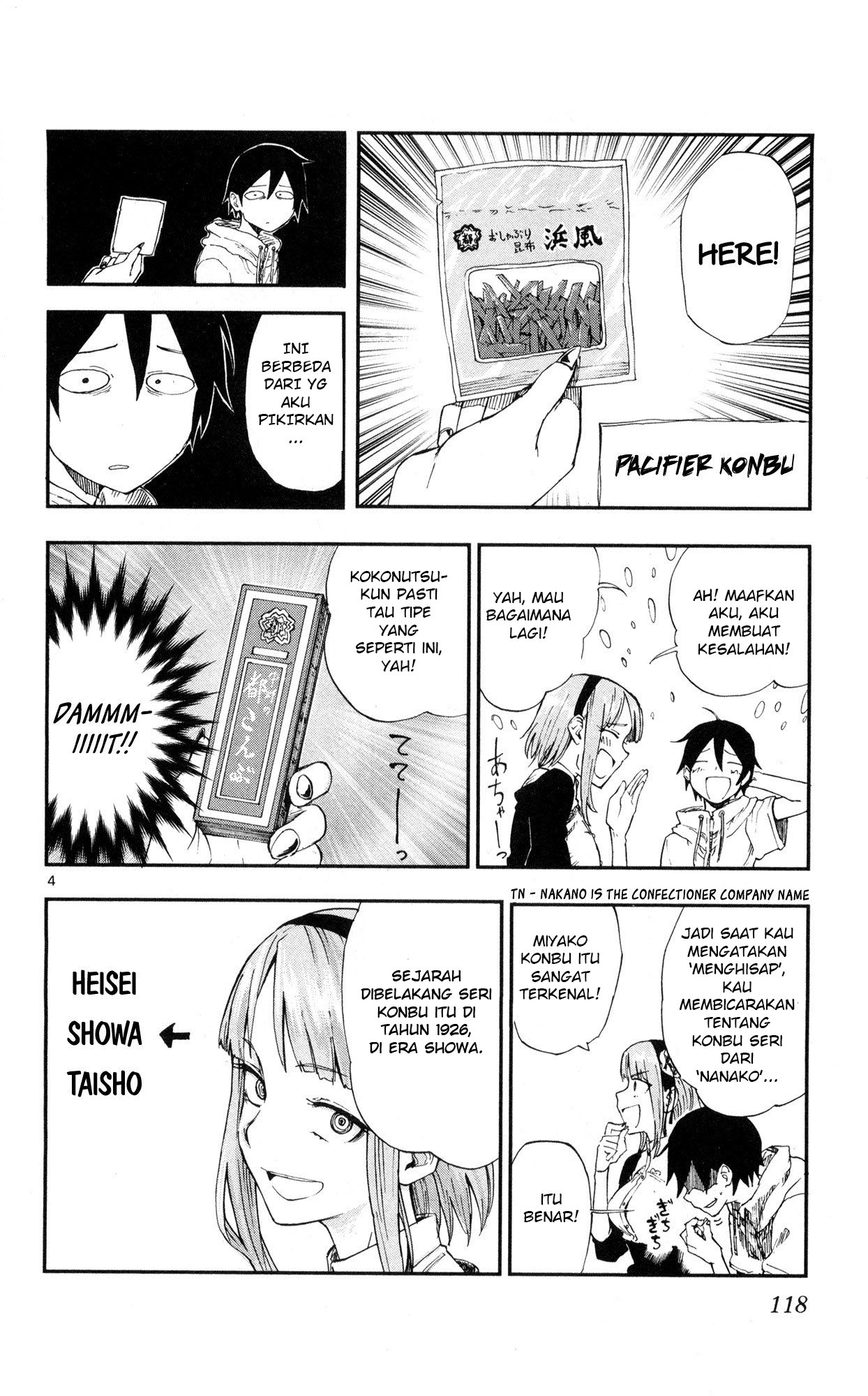 Dagashi Kashi chapter 52 halaman 4