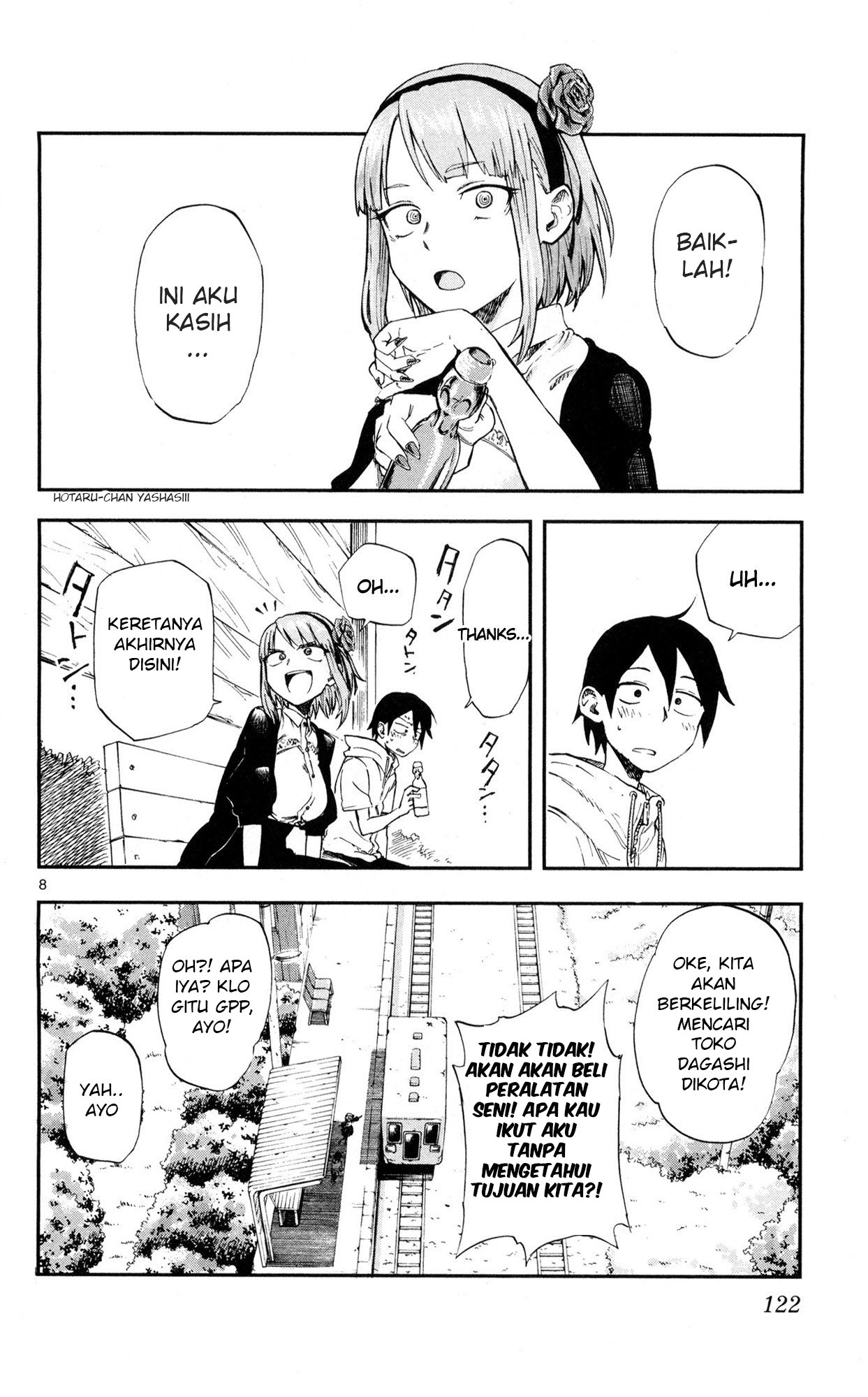 Dagashi Kashi chapter 52 halaman 8