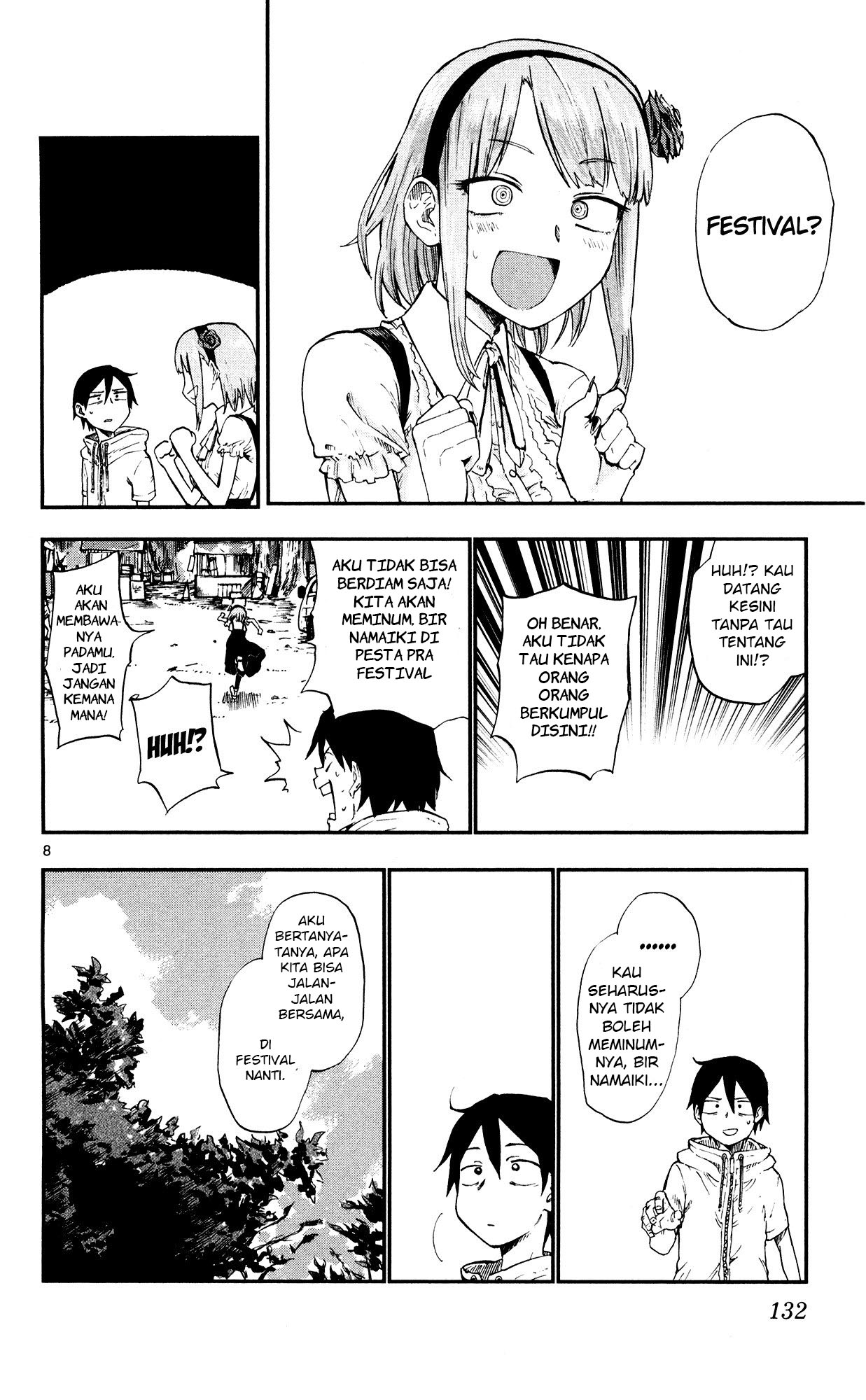 Dagashi Kashi Bab 53 halaman 8