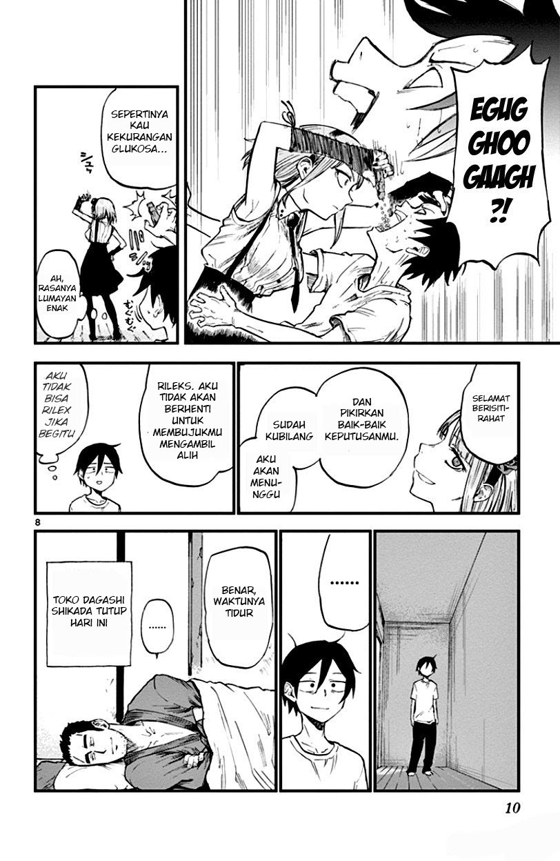 Dagashi Kashi Bab 57 halaman 8