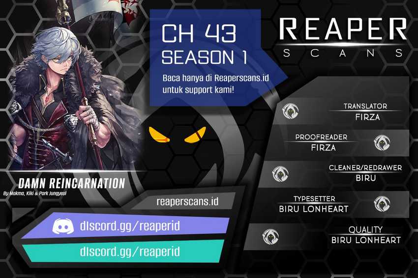 Damn Reincarnation chapter 43 halaman 1