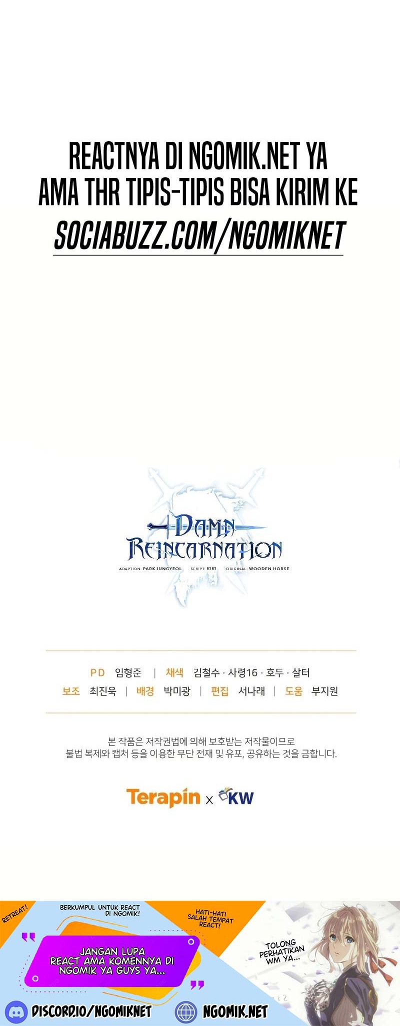 Damn Reincarnation chapter 51 halaman 61