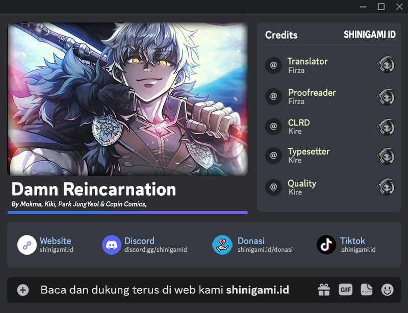 Damn Reincarnation Bab 73 halaman 1