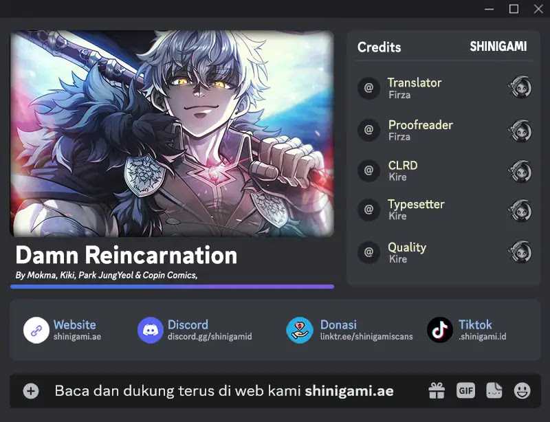 Damn Reincarnation Bab 76 halaman 1