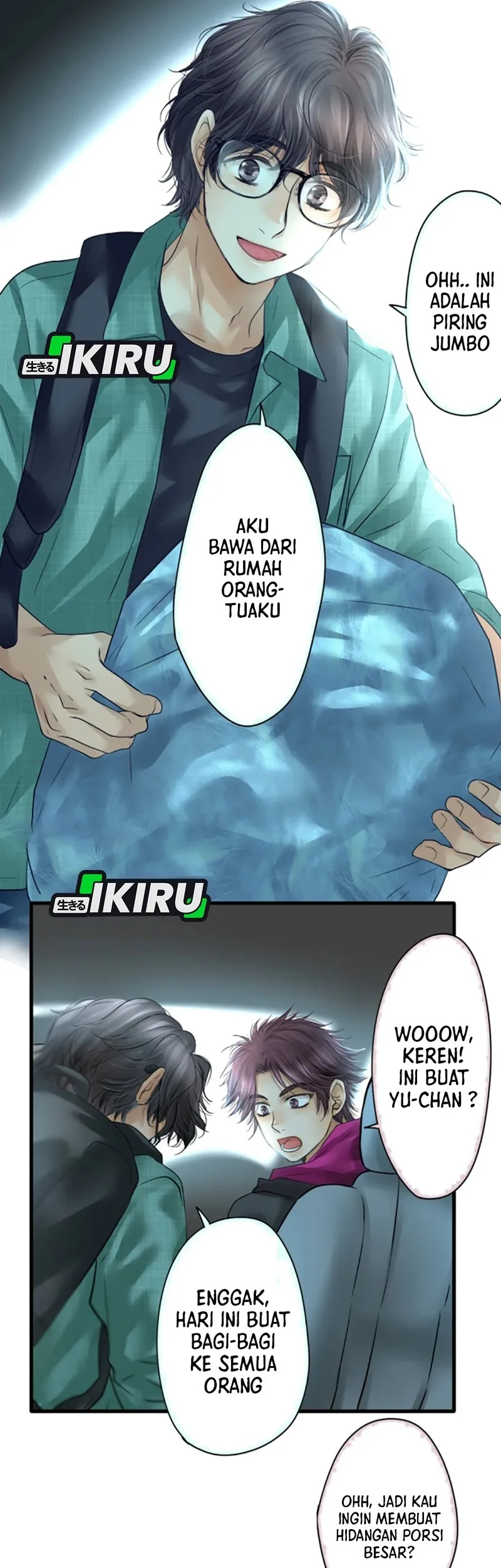 Dan-chan Wa Gohan o Toritai Bab 13 halaman 17