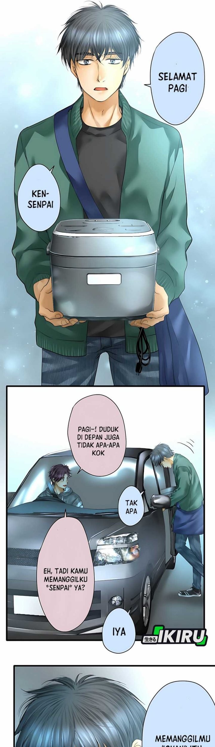 Dan-chan Wa Gohan o Toritai Bab 8 halaman 17