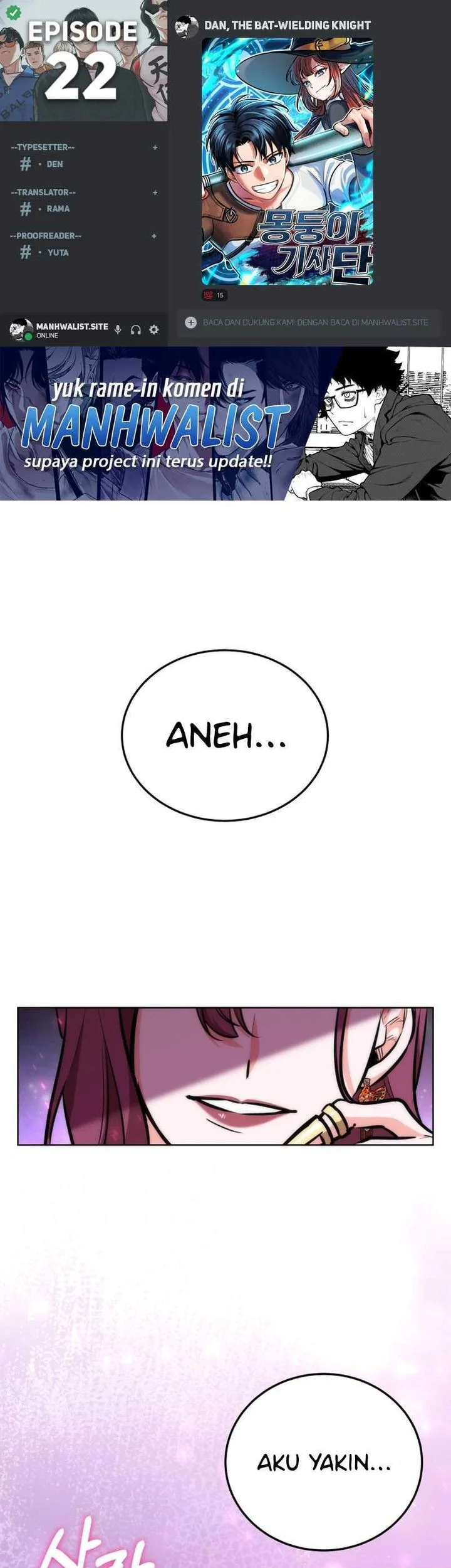 Dan, the Bat-Wielding Knight chapter 22 halaman 1