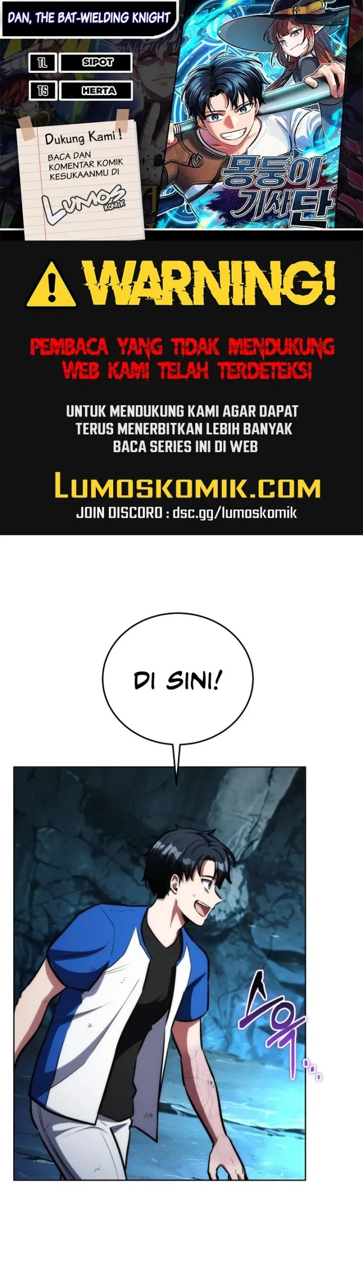 Dan, the Bat-Wielding Knight chapter 3 halaman 1