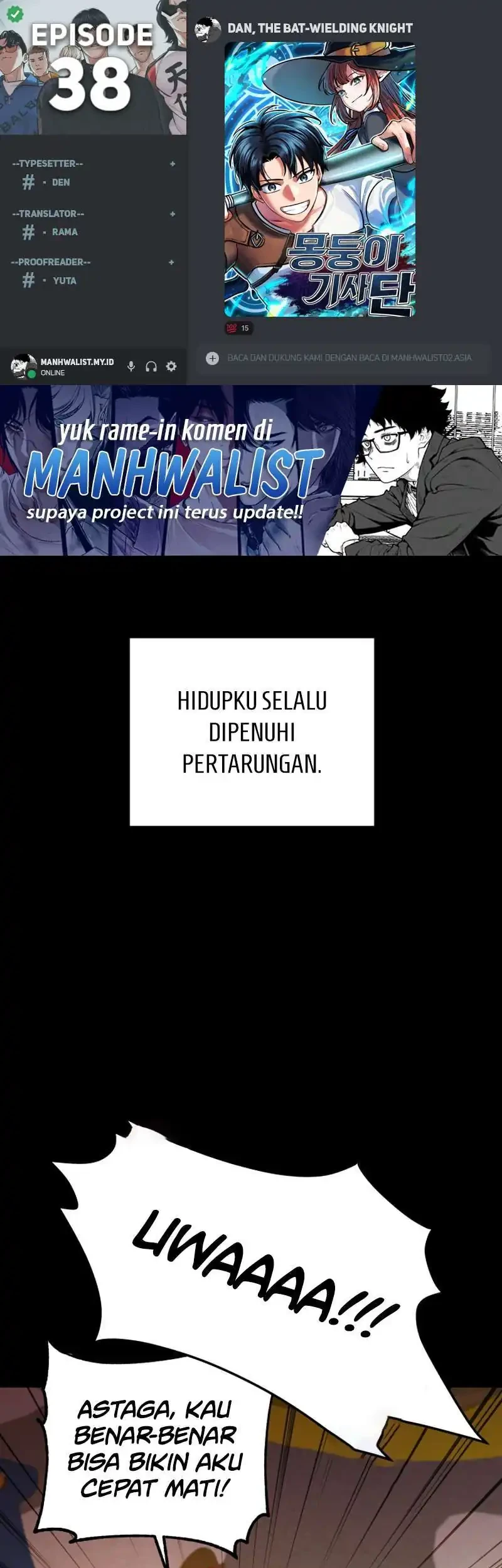 Dan, the Bat-Wielding Knight chapter 38 halaman 1