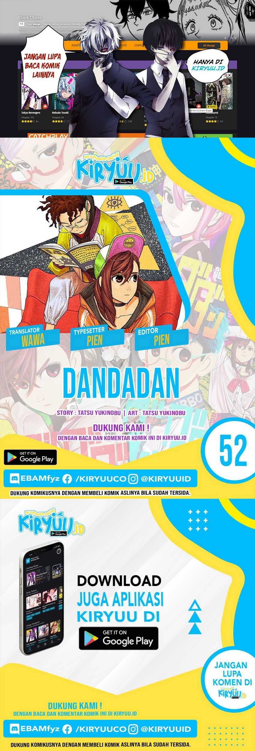 DANDADAN Bab 52 halaman 1