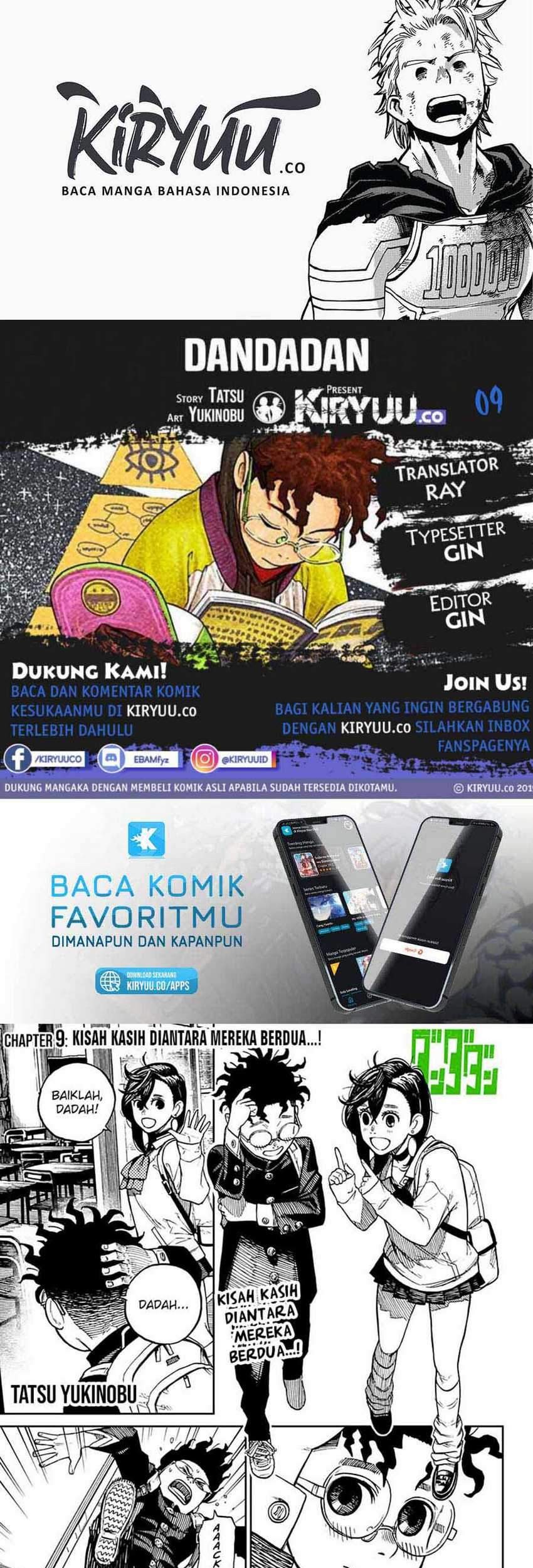 DANDADAN Bab 9 halaman 1