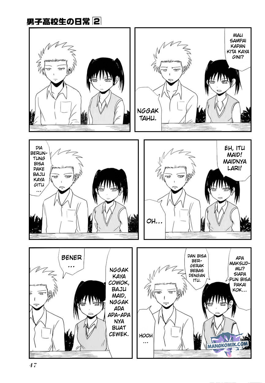 Danshi Koukousei no Nichijou chapter 21 halaman 4