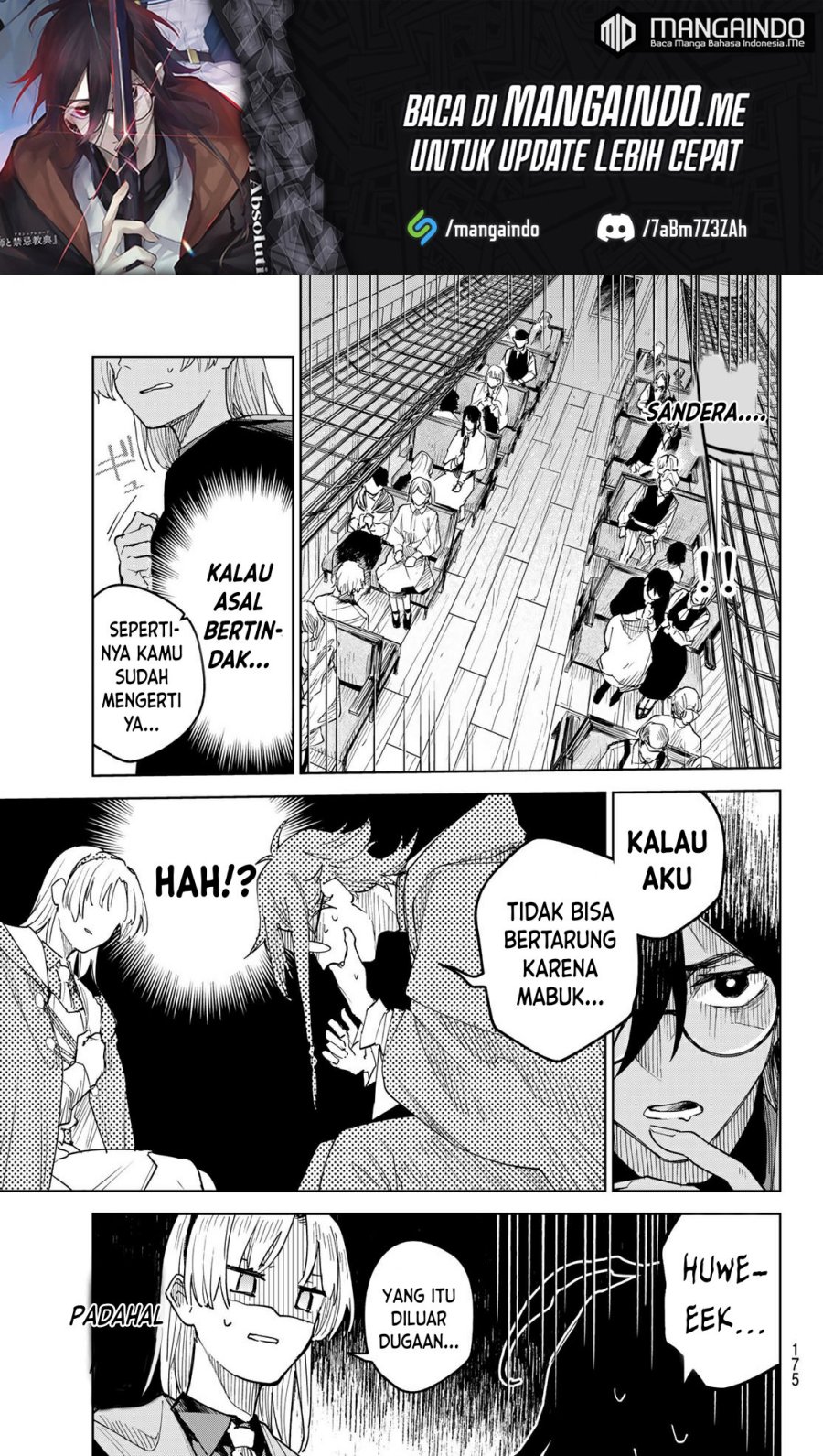 Danzai no Majutsugari Bab 02.1 halaman 22
