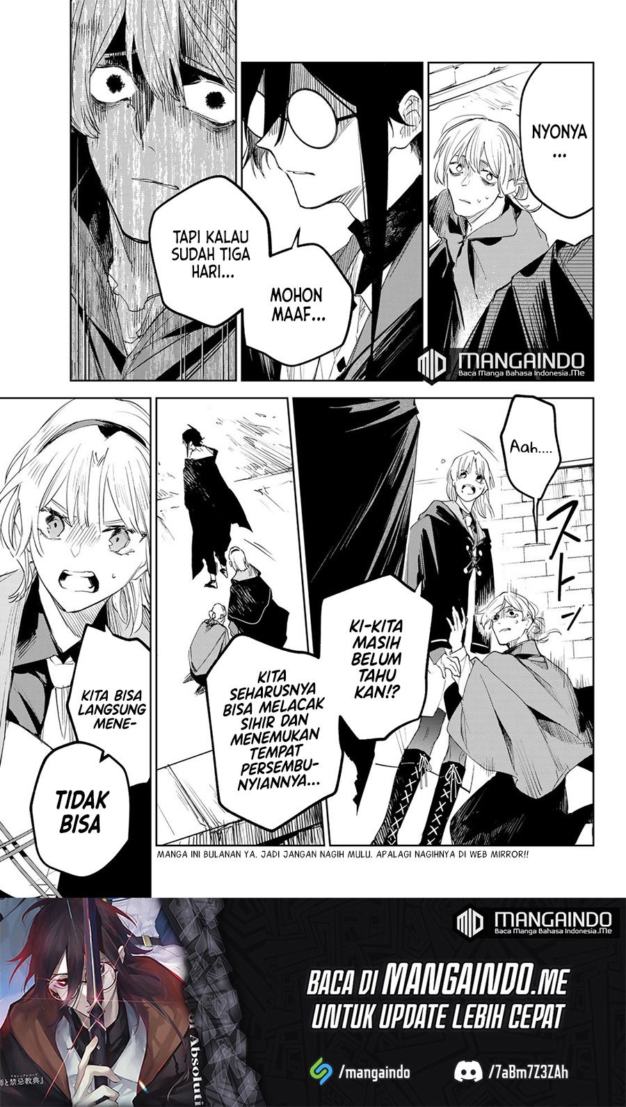 Danzai no Majutsugari Bab 04.1 halaman 8