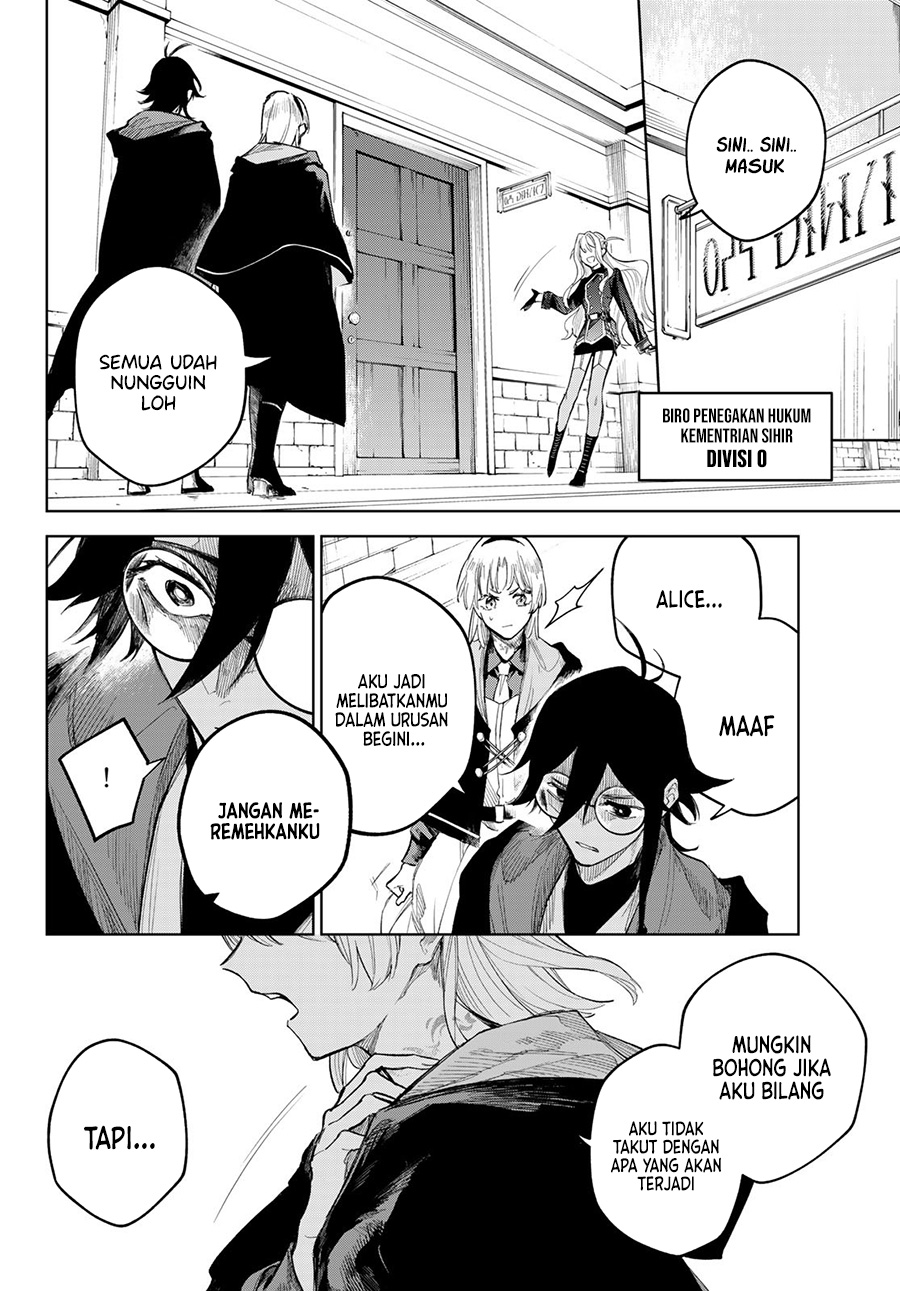 Danzai no Majutsugari Bab 5.1 halaman 15
