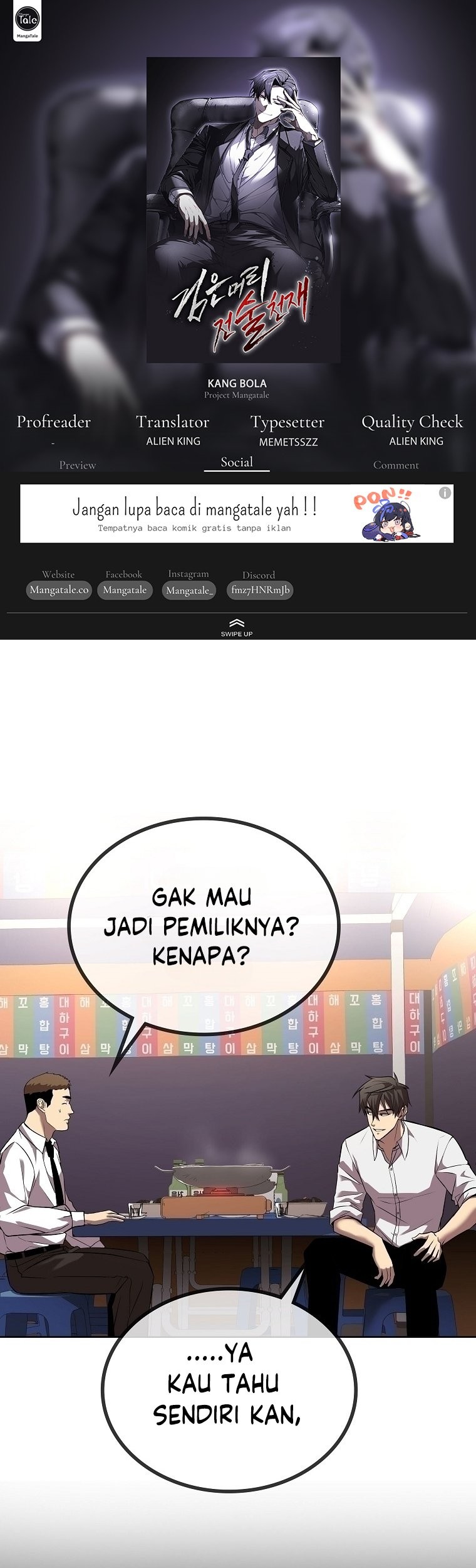 Dark Haired Tactical Genius chapter 04 halaman 1