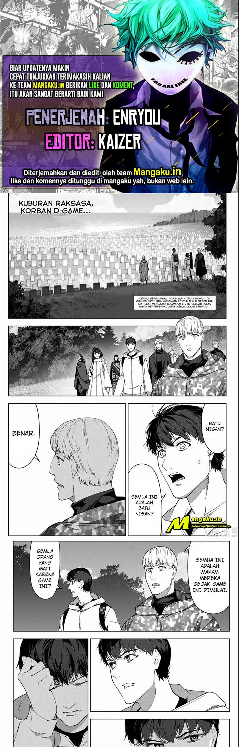 Darwins Game chapter 99.1 halaman 1