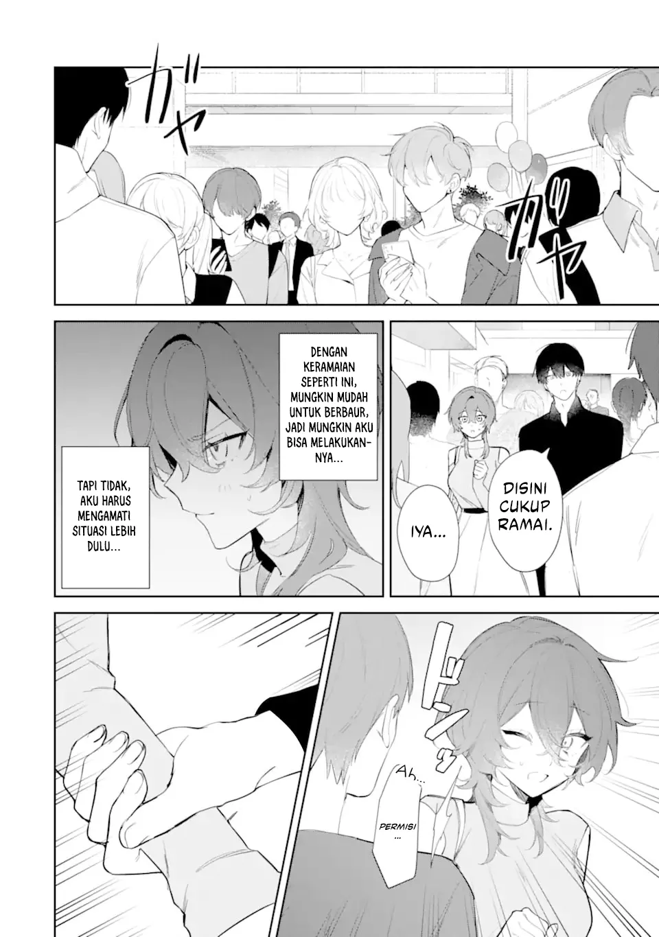 Date or Kill: Himitsu no Matching Bab 1 halaman 35