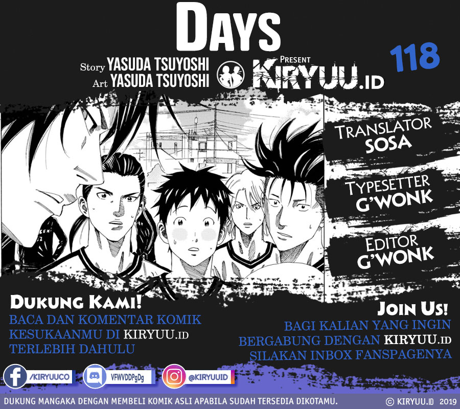 Days Bab 118 halaman 1