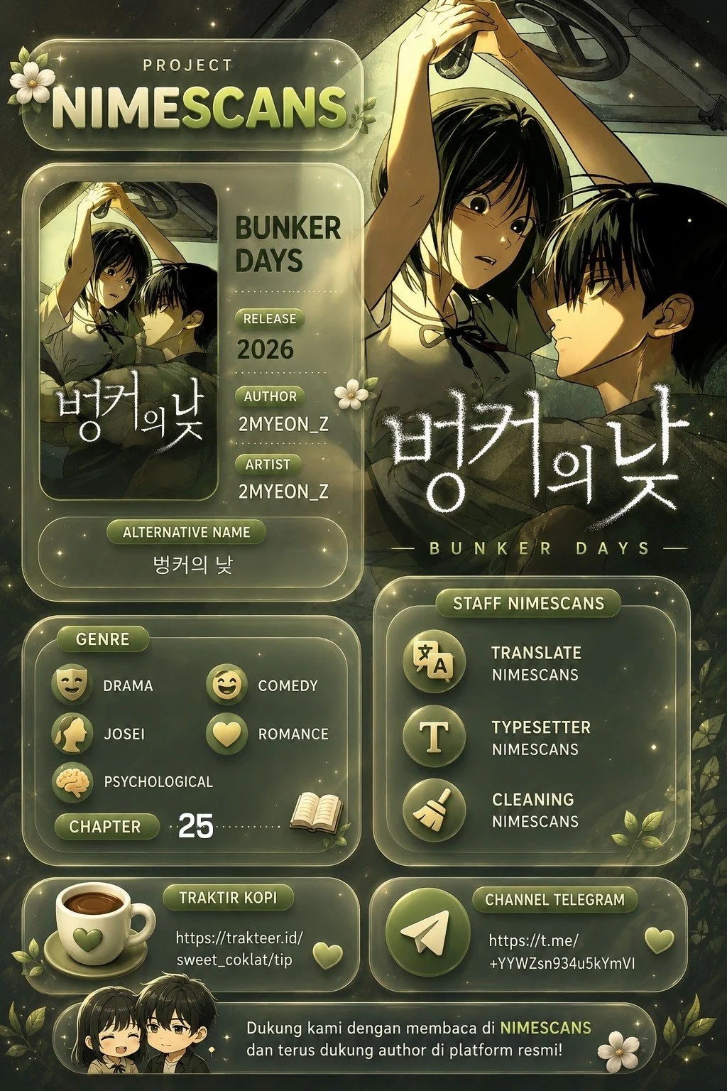 Daytime in the Bunker chapter 25 halaman 1