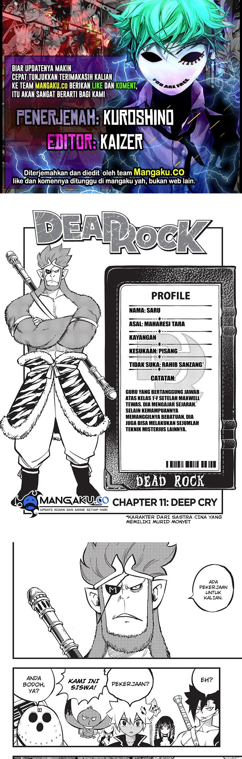 Dead Rock Bab 11.1 halaman 1