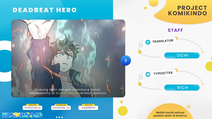 Deadbeat Hero Bab 14 halaman 1