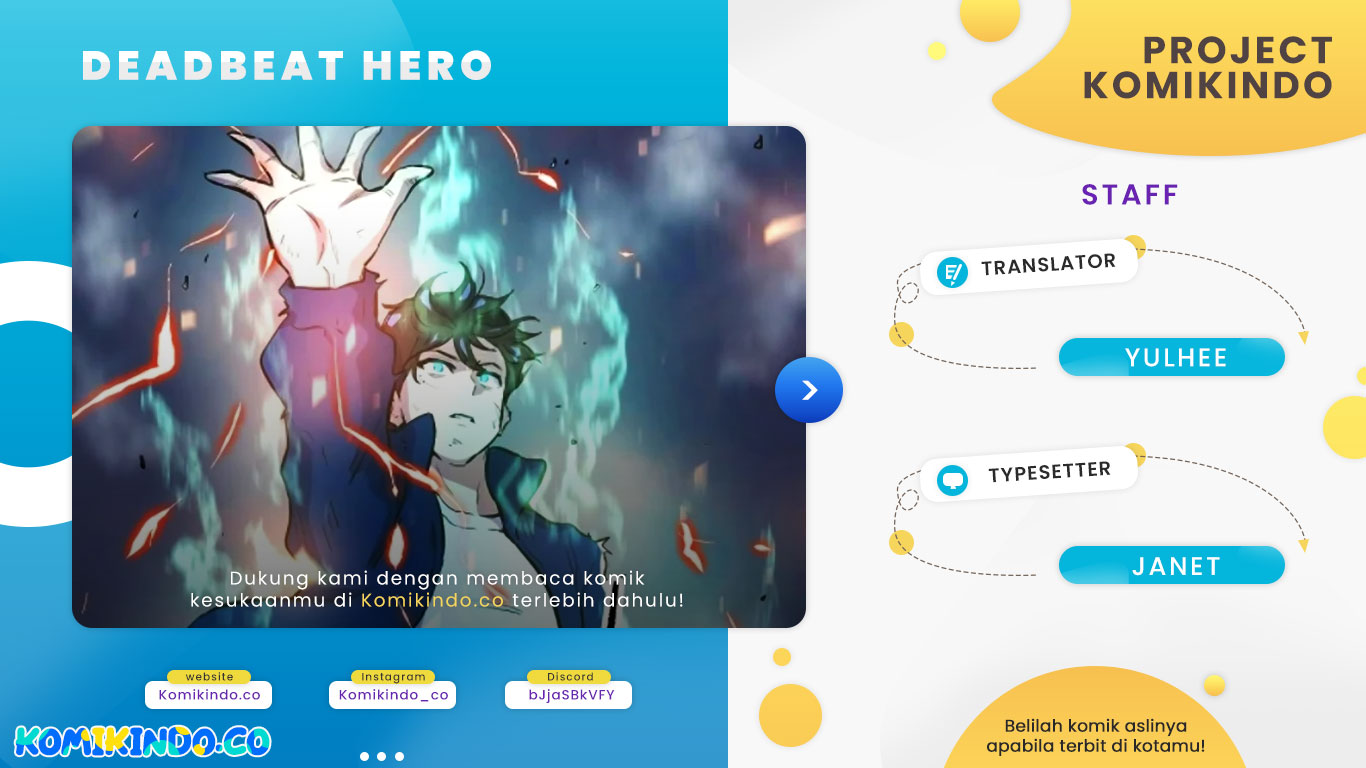 Deadbeat Hero Bab 18 halaman 1