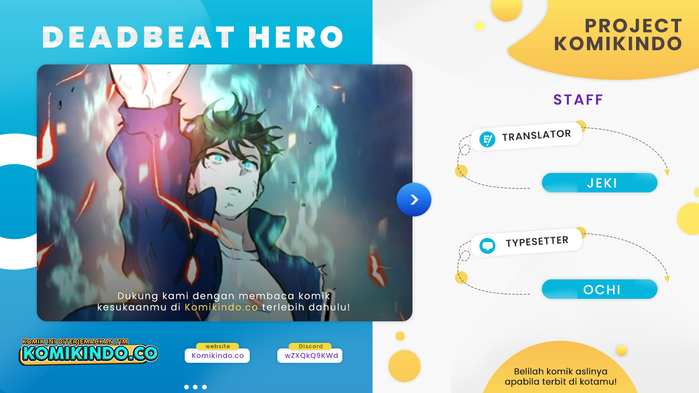 Deadbeat Hero Bab 23 halaman 1