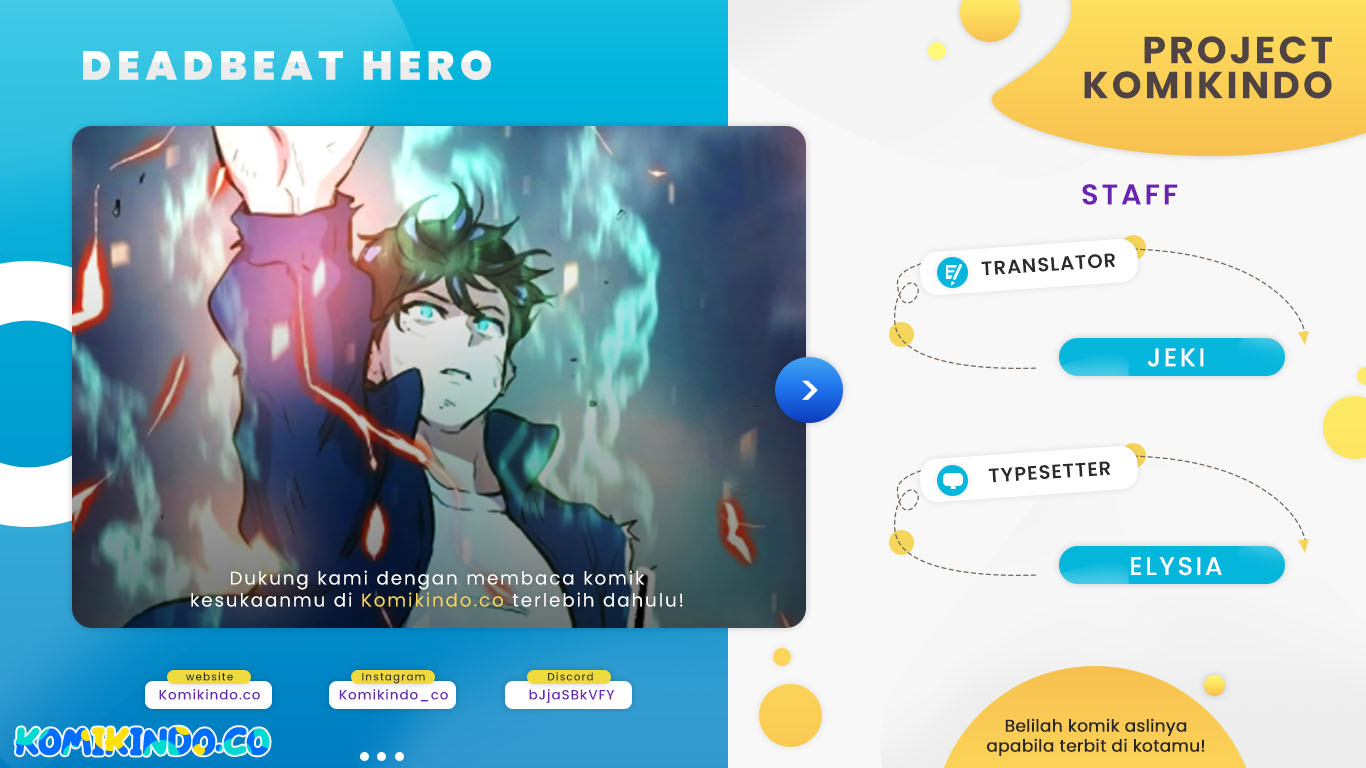 Deadbeat Hero Bab 32 halaman 1